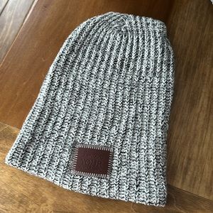Black Speckled Love Your Melon Beanie